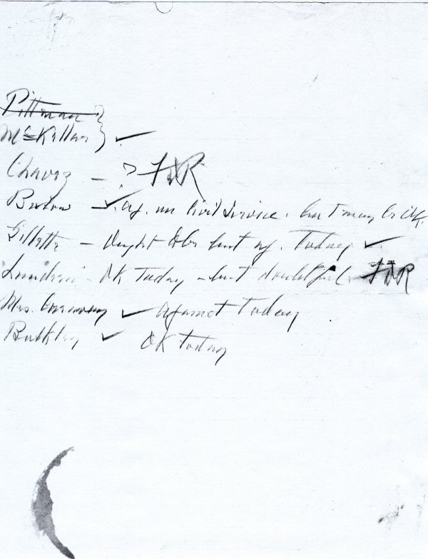 Franklin Roosevelt Autograph Letter Signed UACC