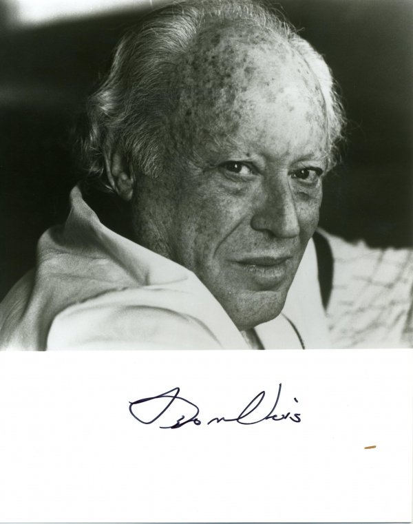 Leon Uris Signed Photo UACC PADA
