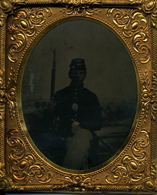 Soldier Tintype Memorabilia UACC PADA