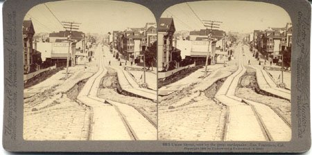 Earthquake Scene San Francisco Original Photo