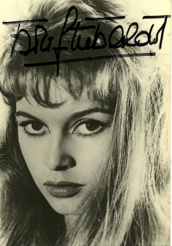 Brigitte Bardot Signed Photo UACC PADA