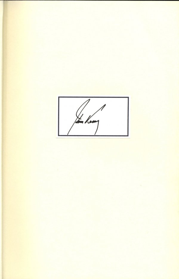 John Kerry Signed Book UACC PADA - 2