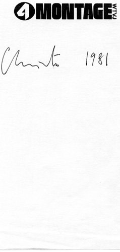 Christo Signed UACC PADA