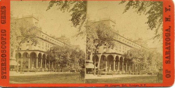 Civil War era Stereoview of Congress & Senate