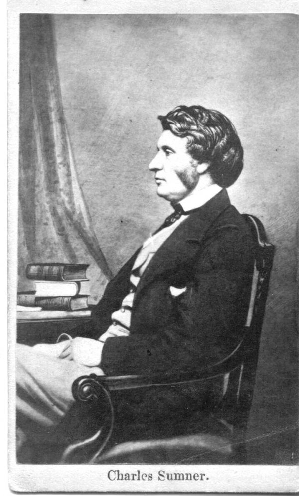 Charles Sumner CDV UACC PADA