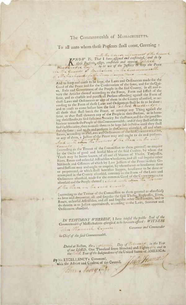 John Hancock Document Signed UACC PADA