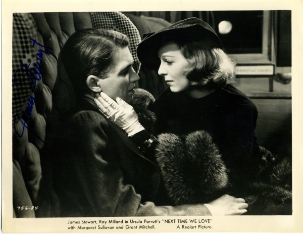 Jimmy Stewart Signed Photo UACC PADA