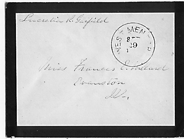Lucretia Garfield Document Signed UACC PADA