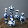 Jingdezhen Vintage Style Porcelain Mini Vases Set