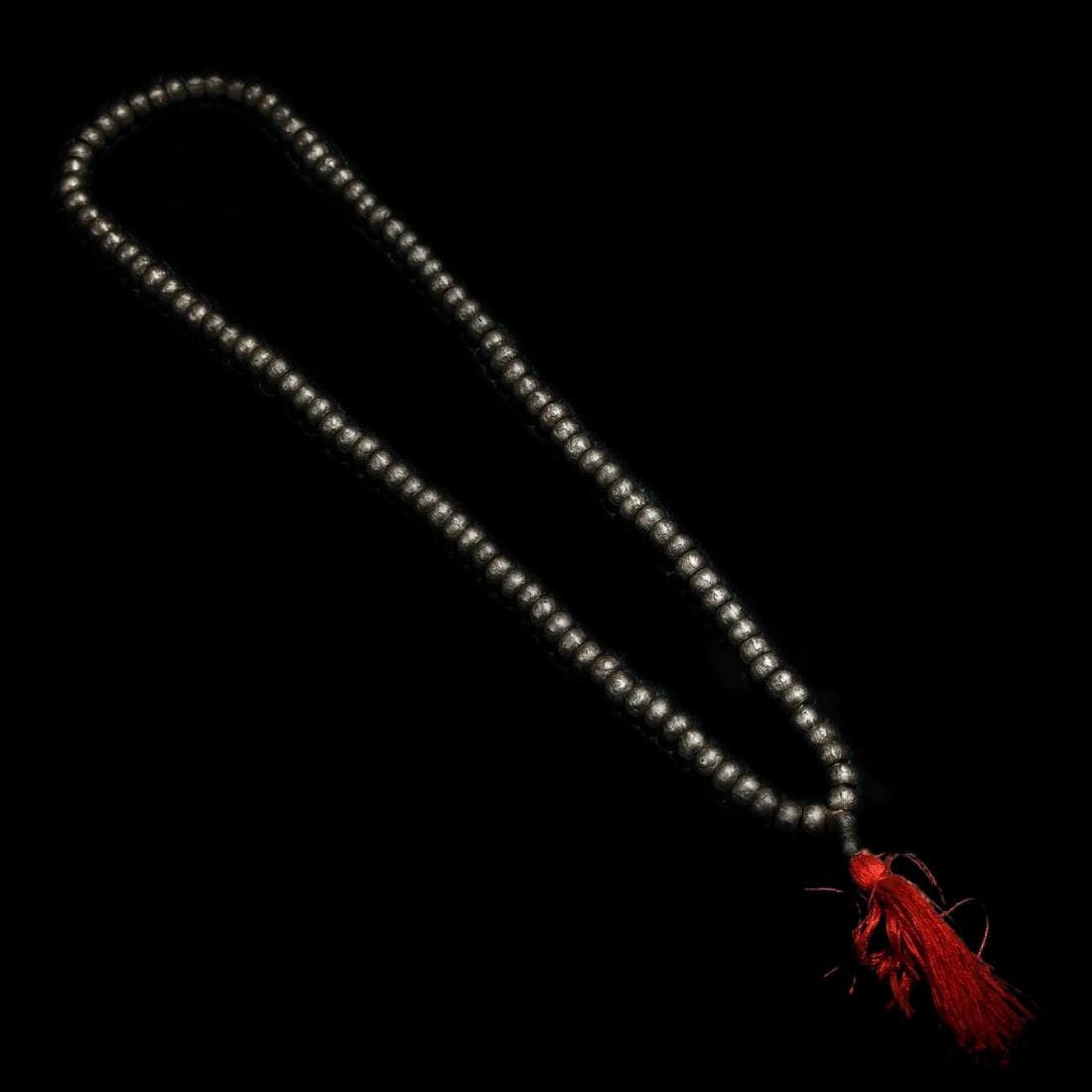 Tibetan Old Tiantie Buddha Beads Amulet Necklace (1 of 5)