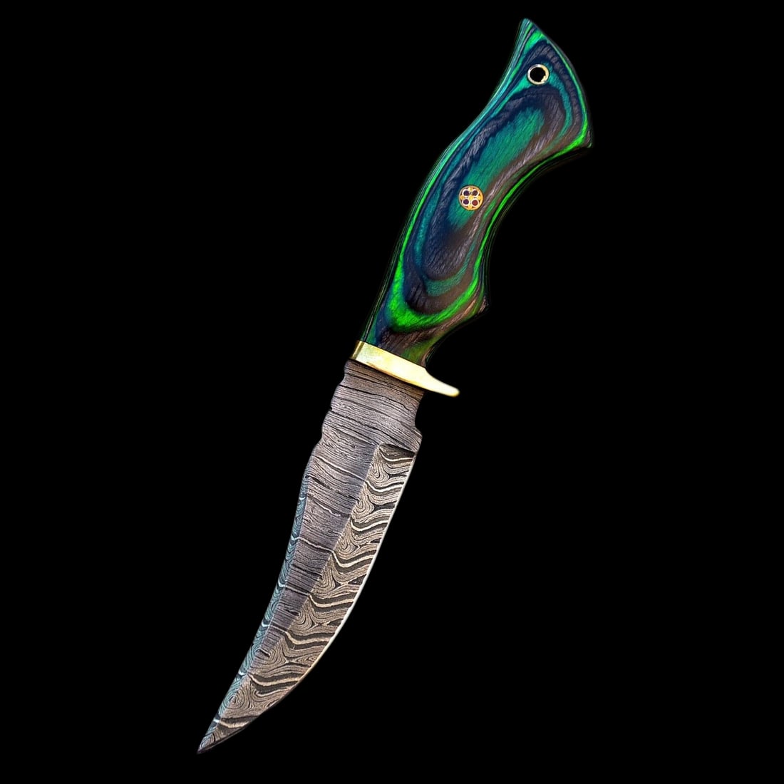 Handcrafted Unique Hunting Knife Damascus Steel (1 of 4)