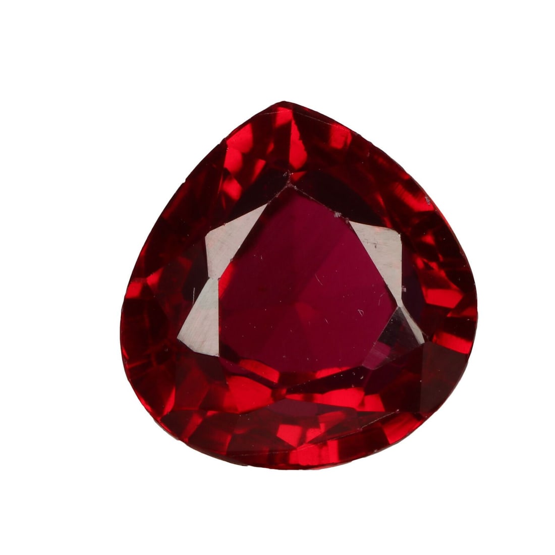Rare Elegant Collectible Red Ruby Loose Gem Jewel (1 of 4)