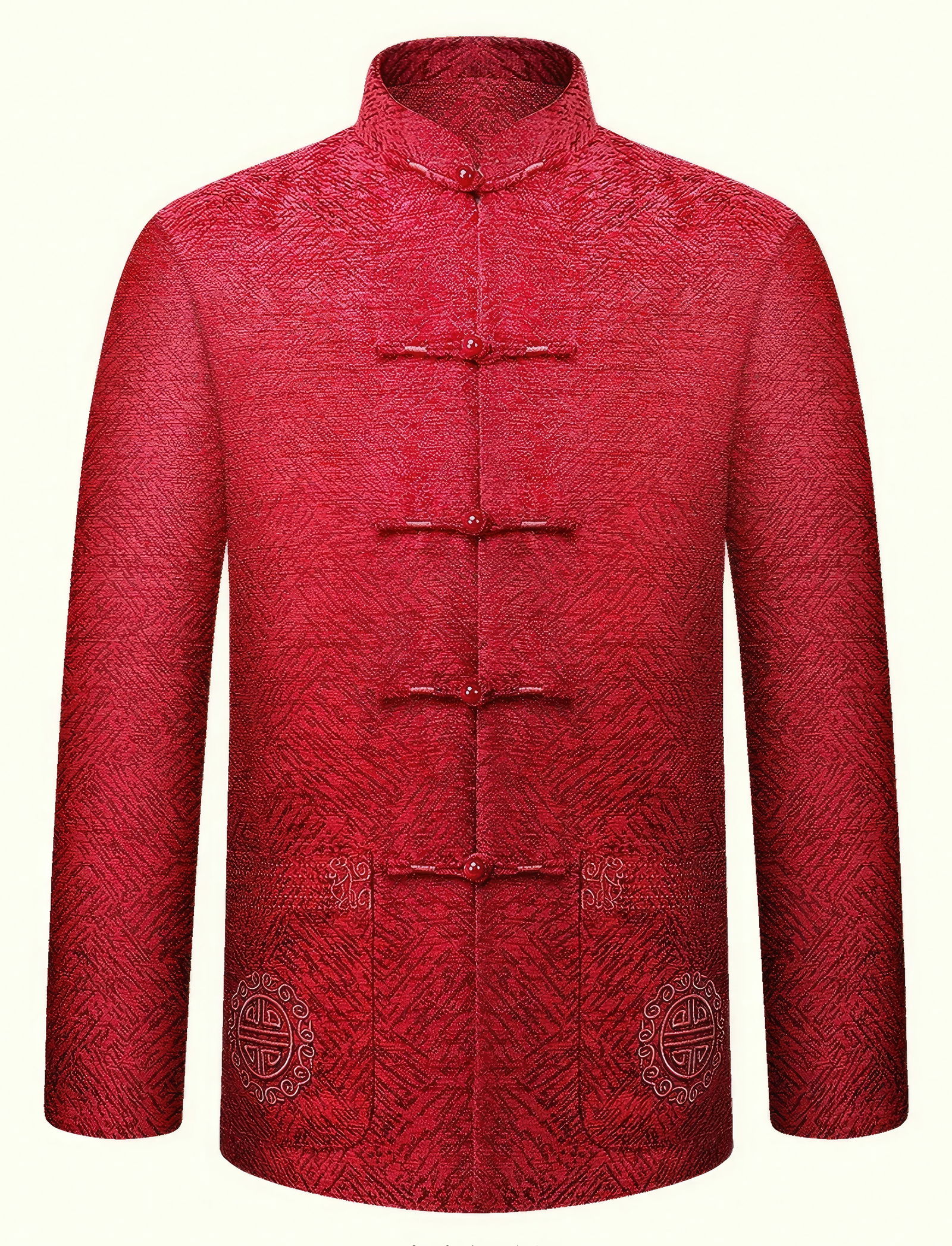 Traditional Chinese Jacket Men Coat Long Sleeve (1 of 4)