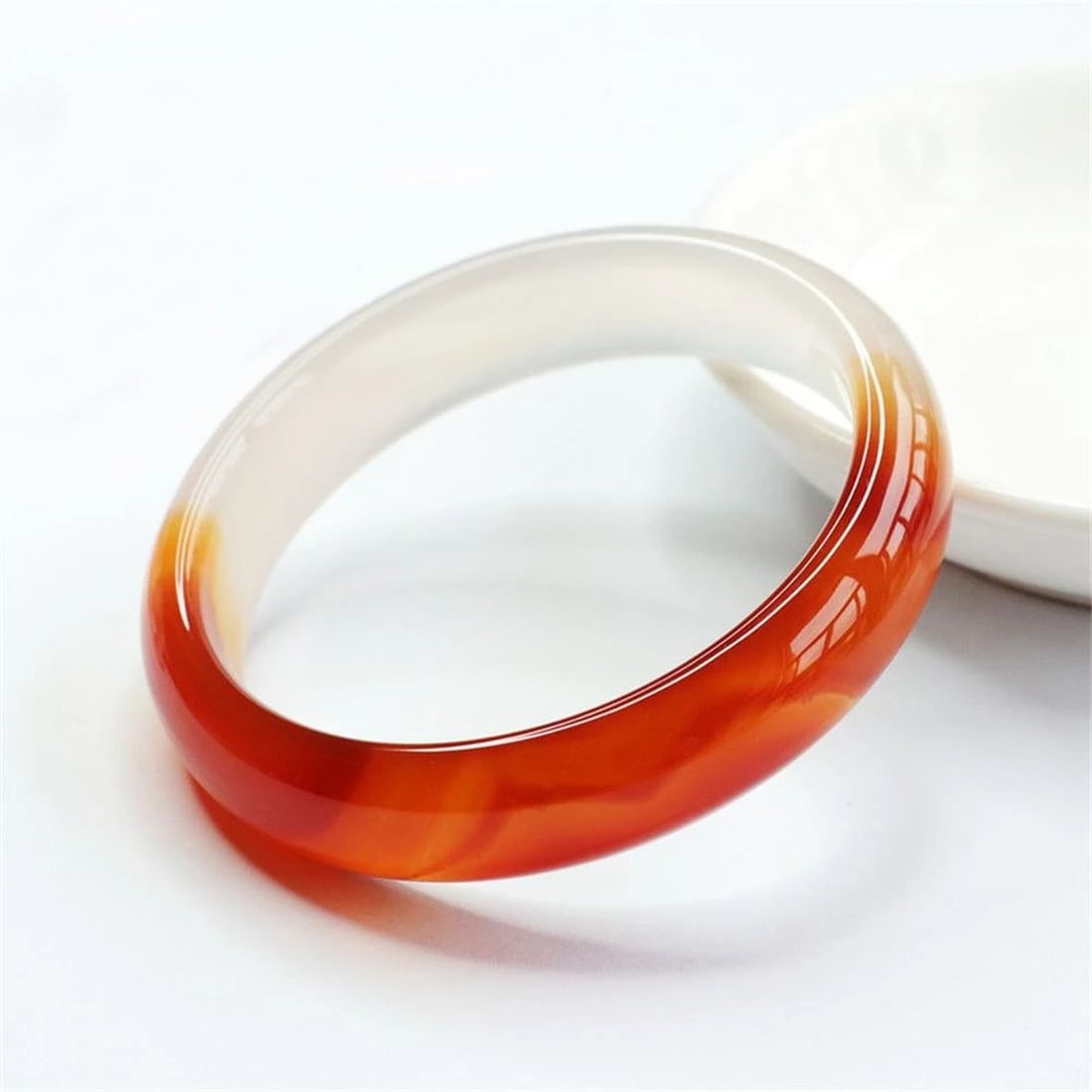 Excellent Jewelry Oriental Agate Bracelet Bangle (1 of 3)