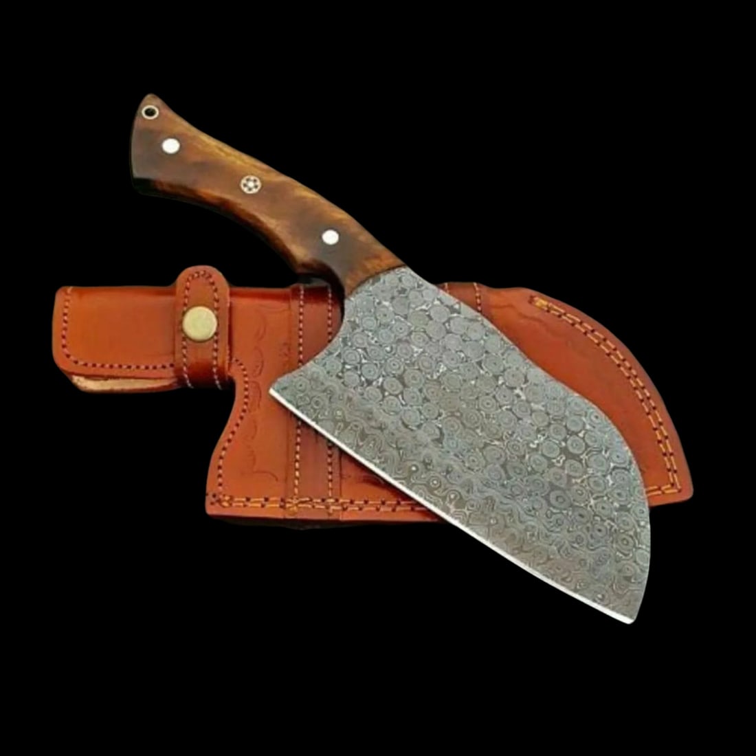 Rare Handmade Cleaver Knife Butcher Knife Hunting (1 of 4)