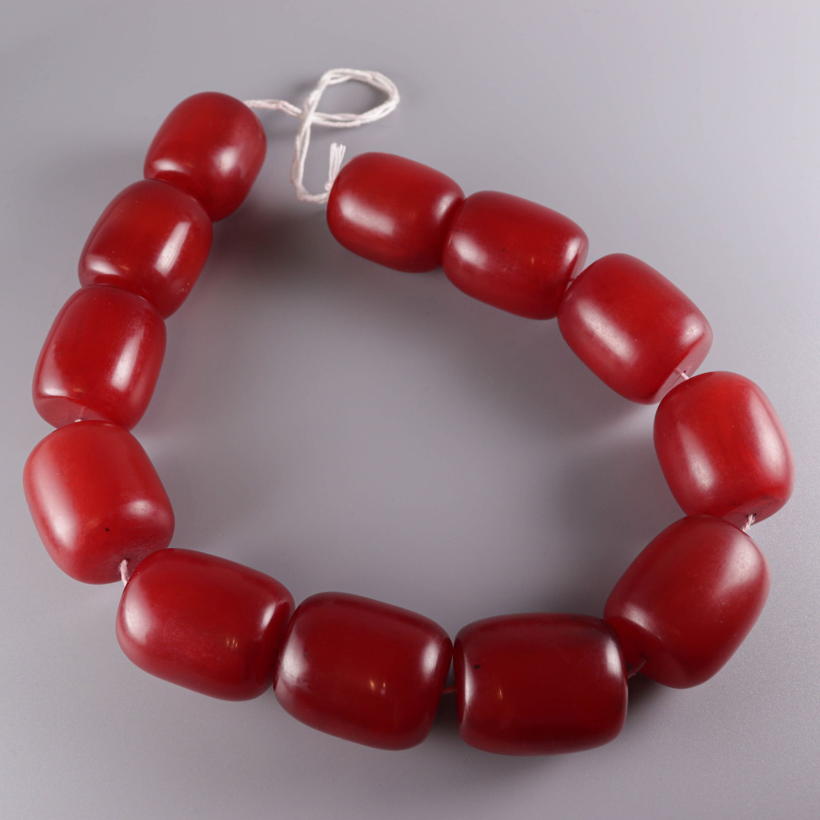 Art Deco vintage Bakelite red cherry Necklace (1 of 8)