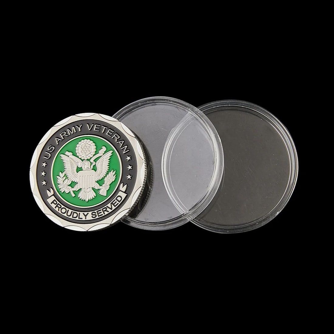 United States Honoring Warrior Silver-Color Coin (1 of 4)