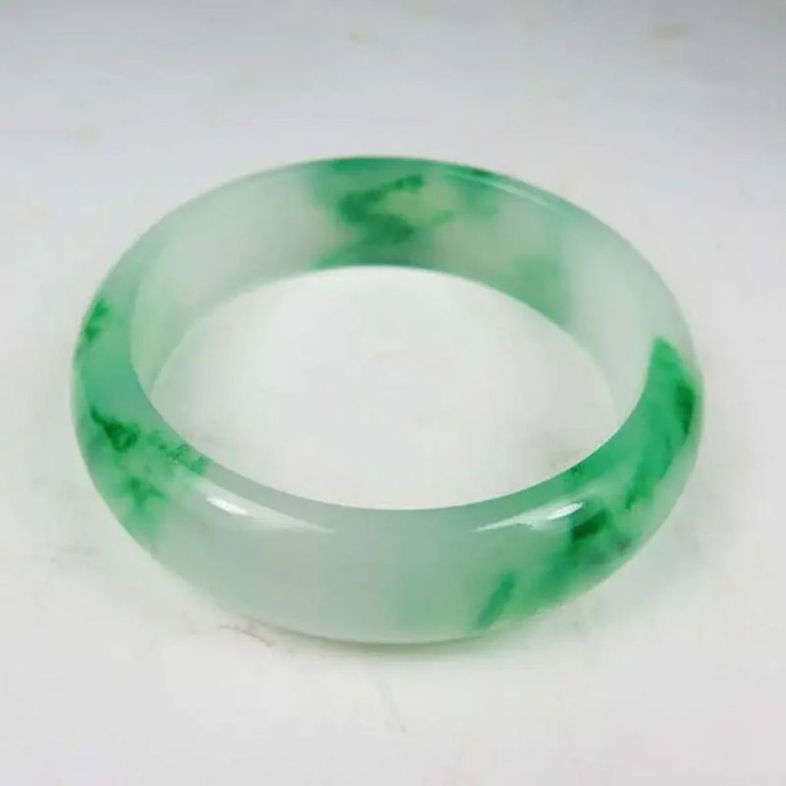 Handcrafted Chinese Jade Bracelet Bangle Nephrite (1 of 3)