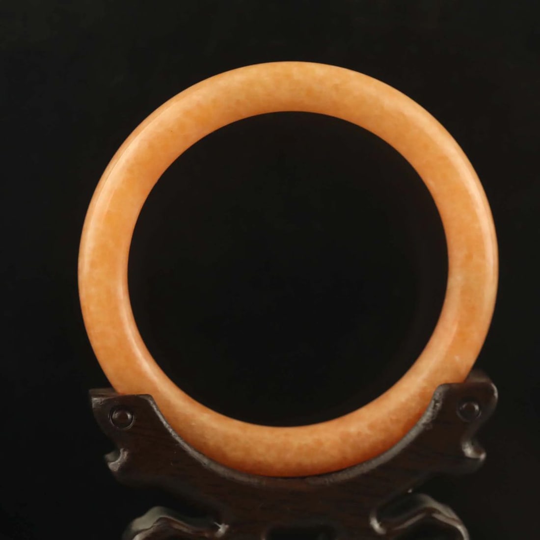 Bangle Gemstone Green Jade Carved Dragon Bracelet (1 of 4)