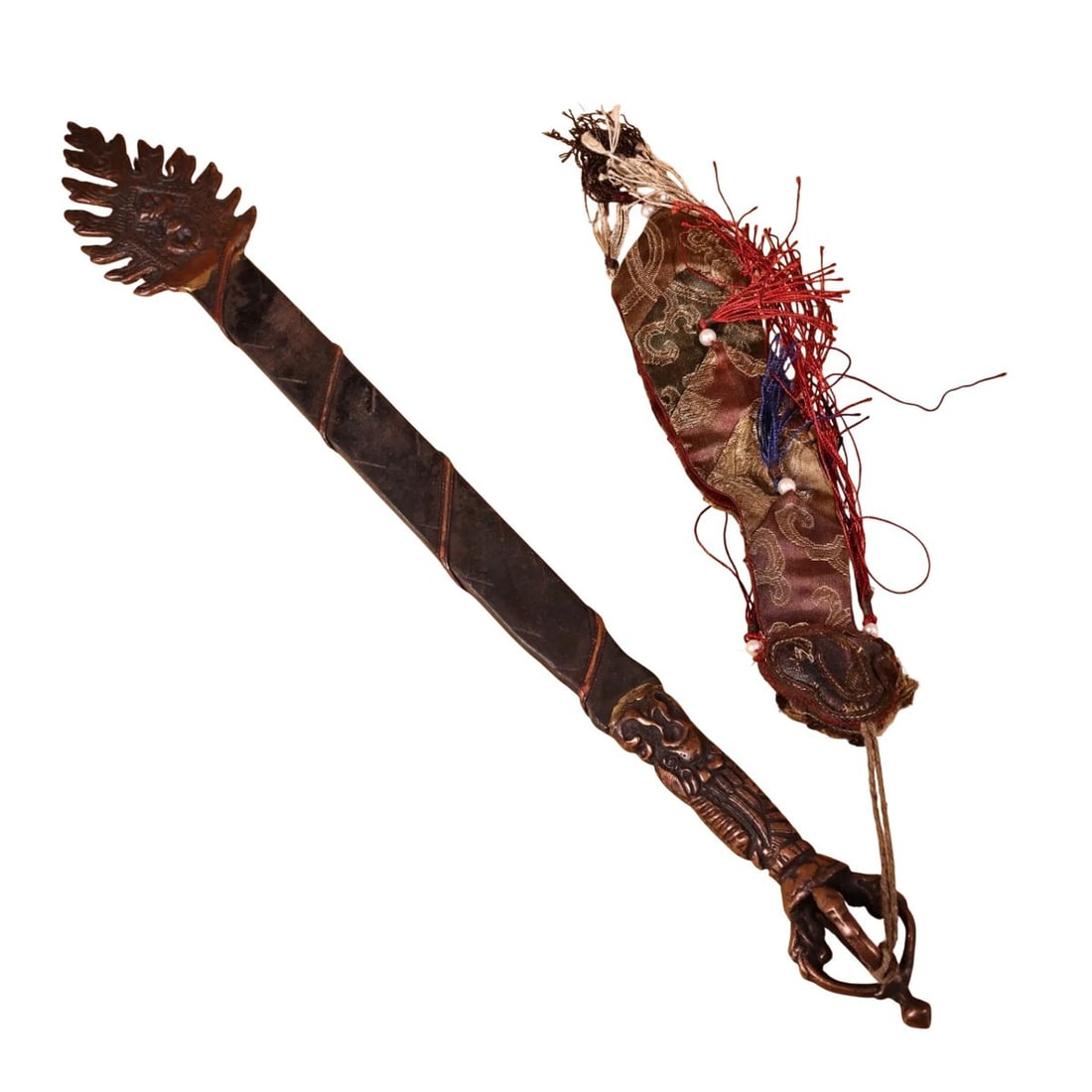 Vintage-Style Tibetan Ritual Objects Vajra Sword (1 of 6)