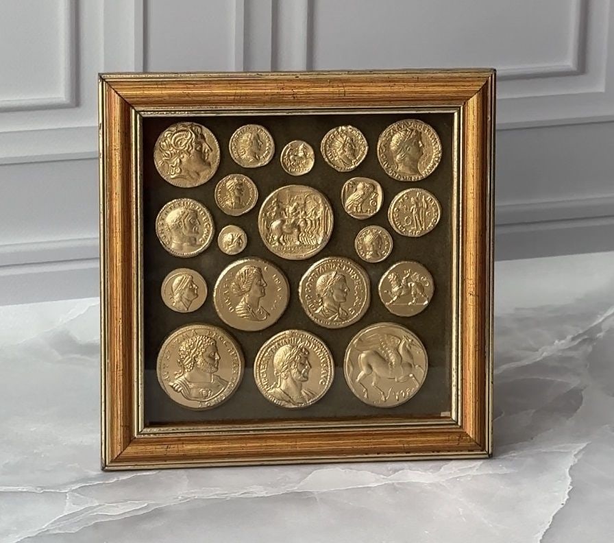 Antique Set of Ancietn Denarii Coins Denarius (1 of 5)