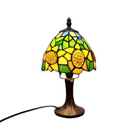 Tiffany-Style Sunflower Design Glass Table Lamp (1 of 3)