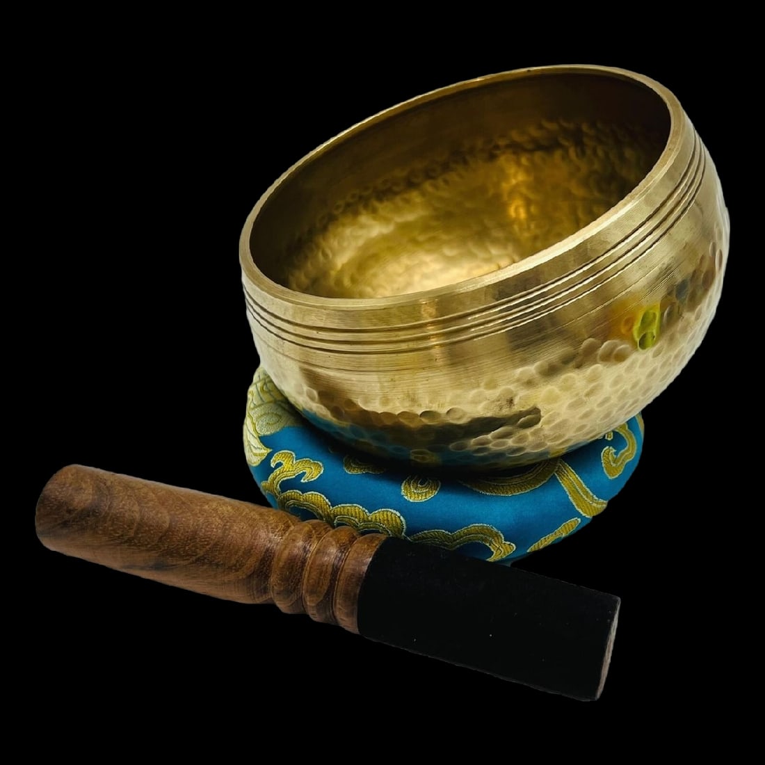 Handmade Bronze Tibetan Singing Meditation Bowl (1 of 6)