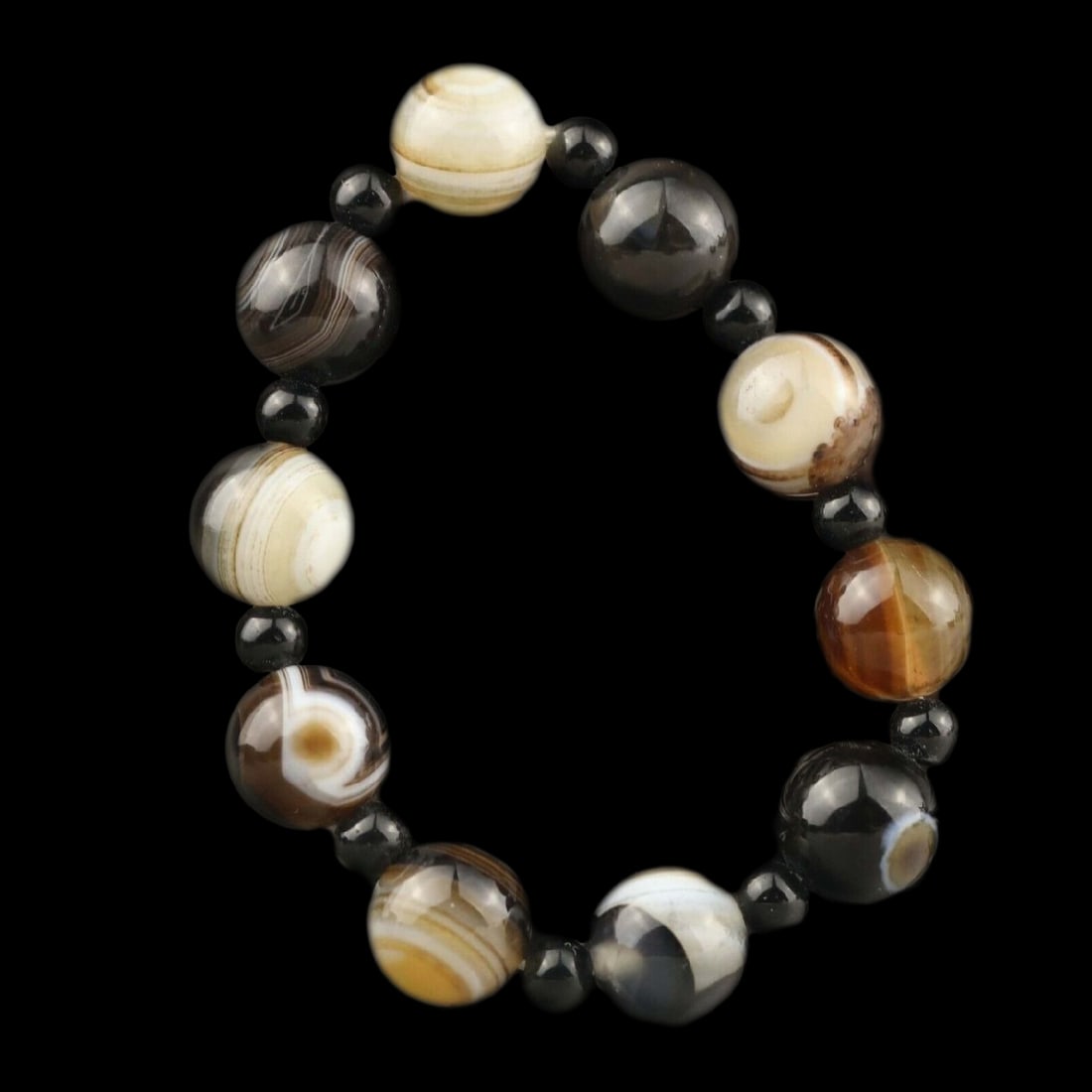 Traditional-Style Jade Bead Bracelet Multy-Colors (1 of 3)