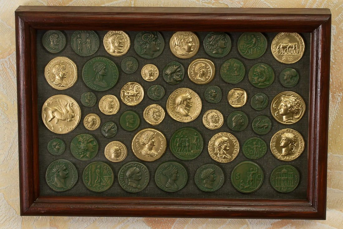 Museum-Grade Ancient Gold and Bronze Denarius Coins (1 of 10)