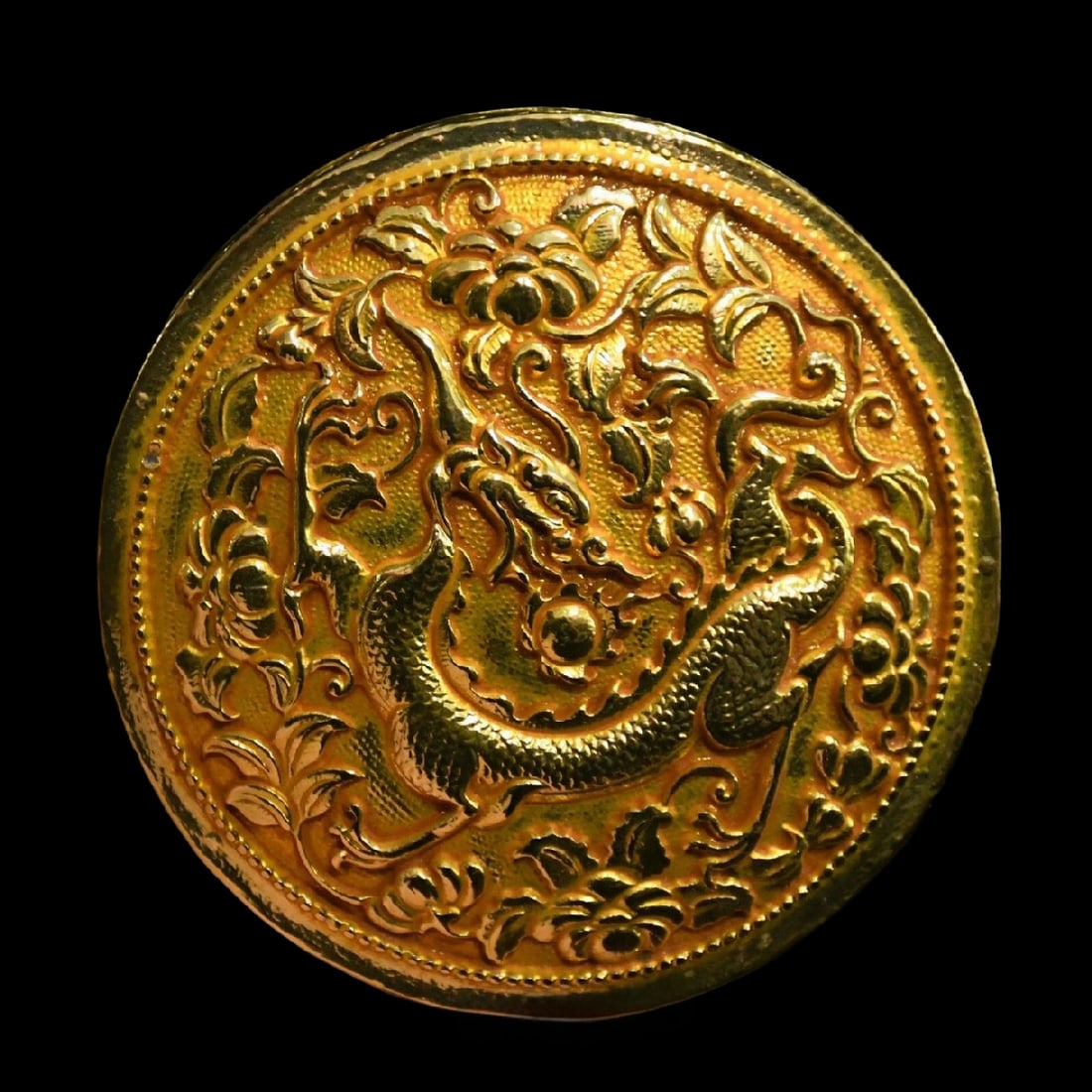 Chinese Gilded Bronze Casket Dragons Beasts Design (1 of 5)