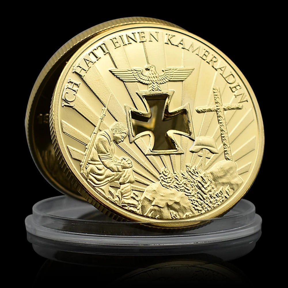 Reproduction Metal Commemorative Coin WWII Germany (1 of 6)