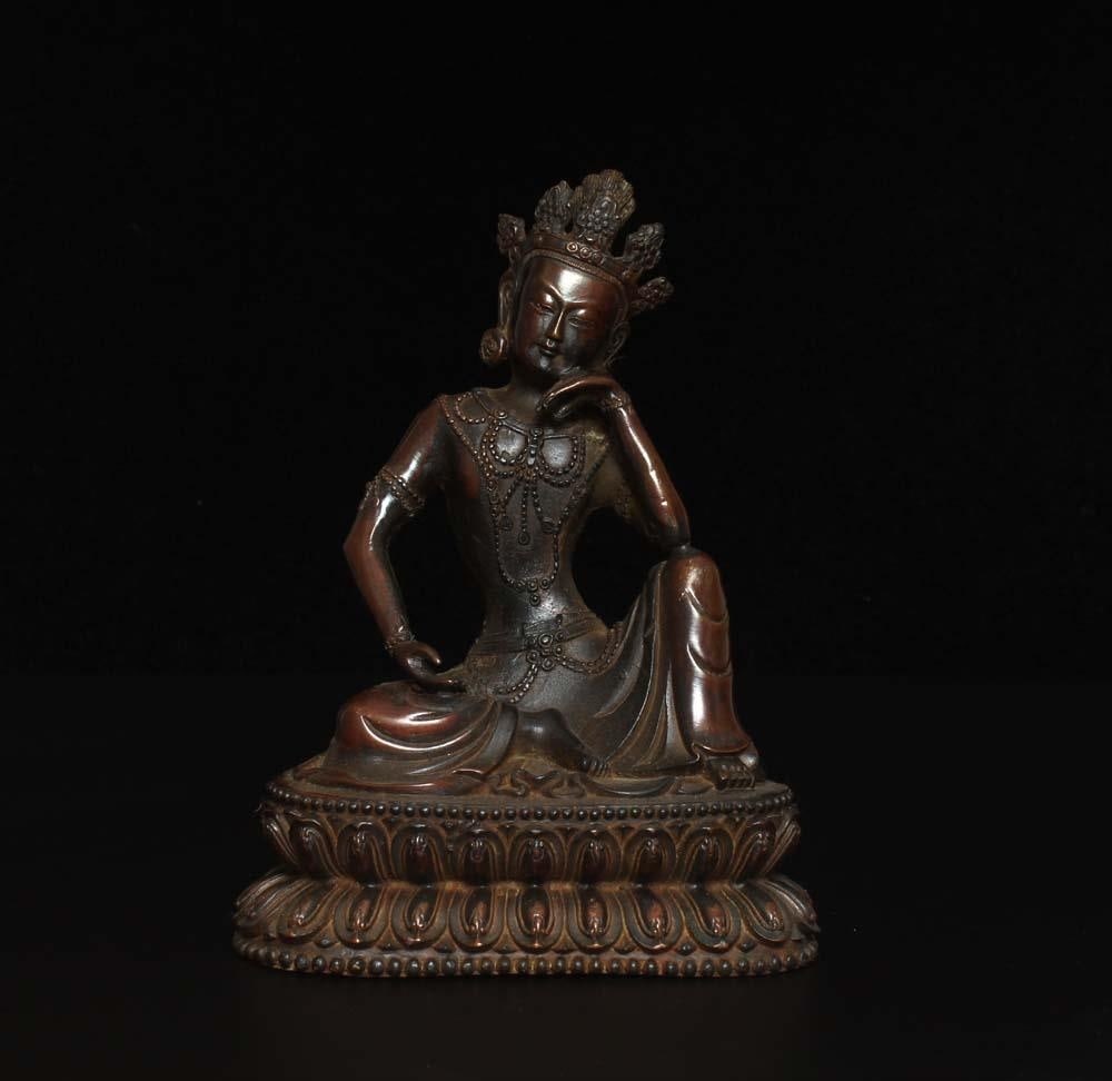 Rare Buddha Statue Traditional Seated Pose Figure (1 of 10)
