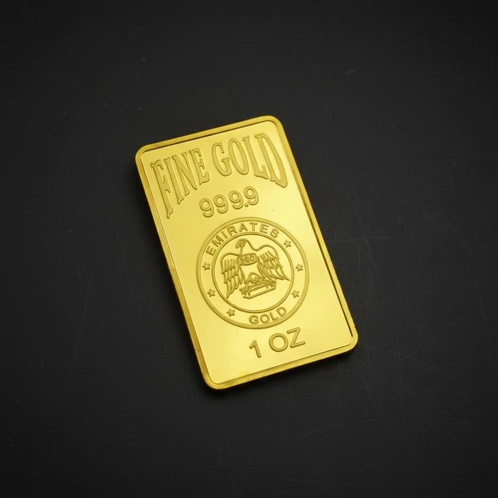 Gilt Iron Bar Double Sided Middle East Rose Eagle (1 of 2)