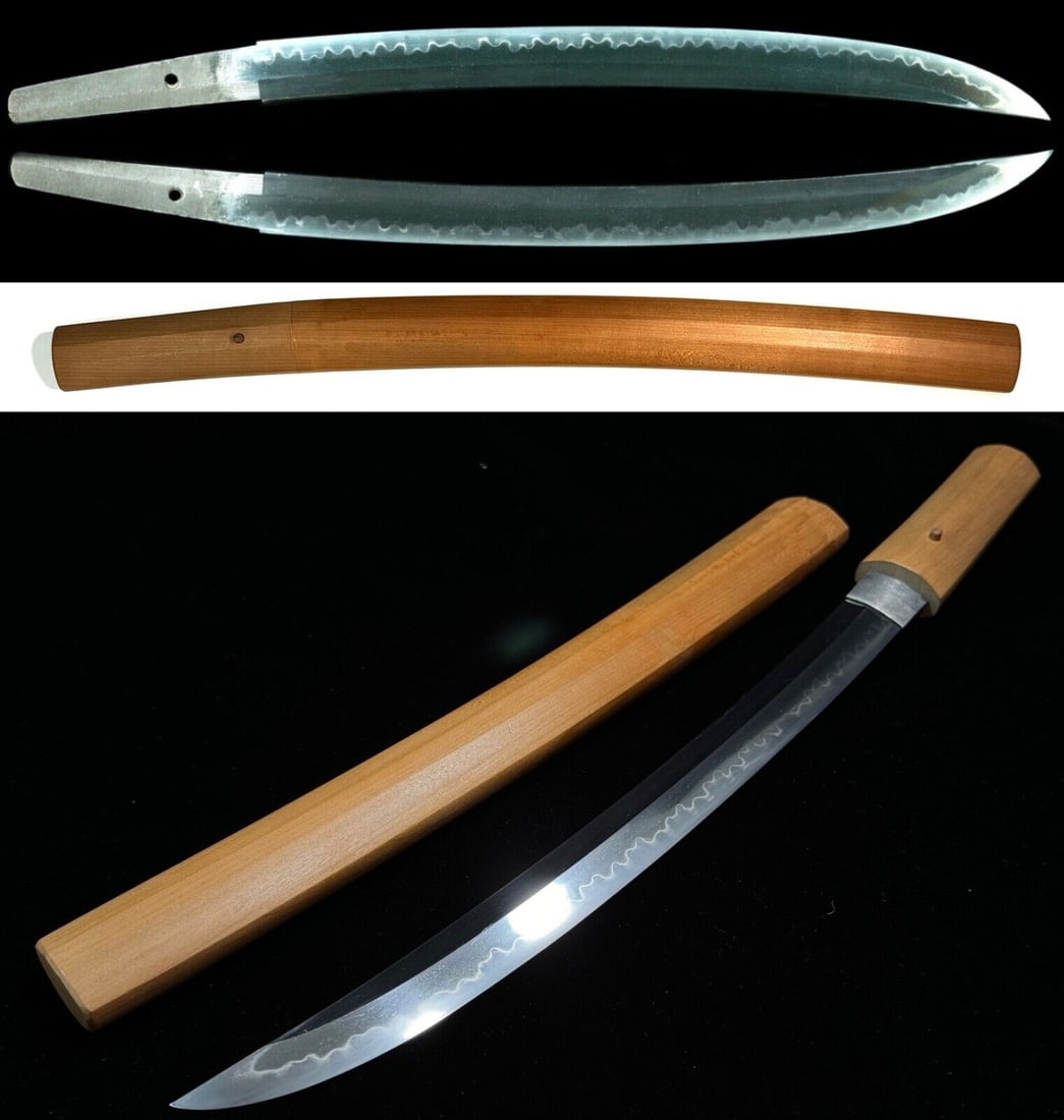 Bakumatsu Era Chounsai Tsunatoshi Wakizashi Sword (1 of 20)