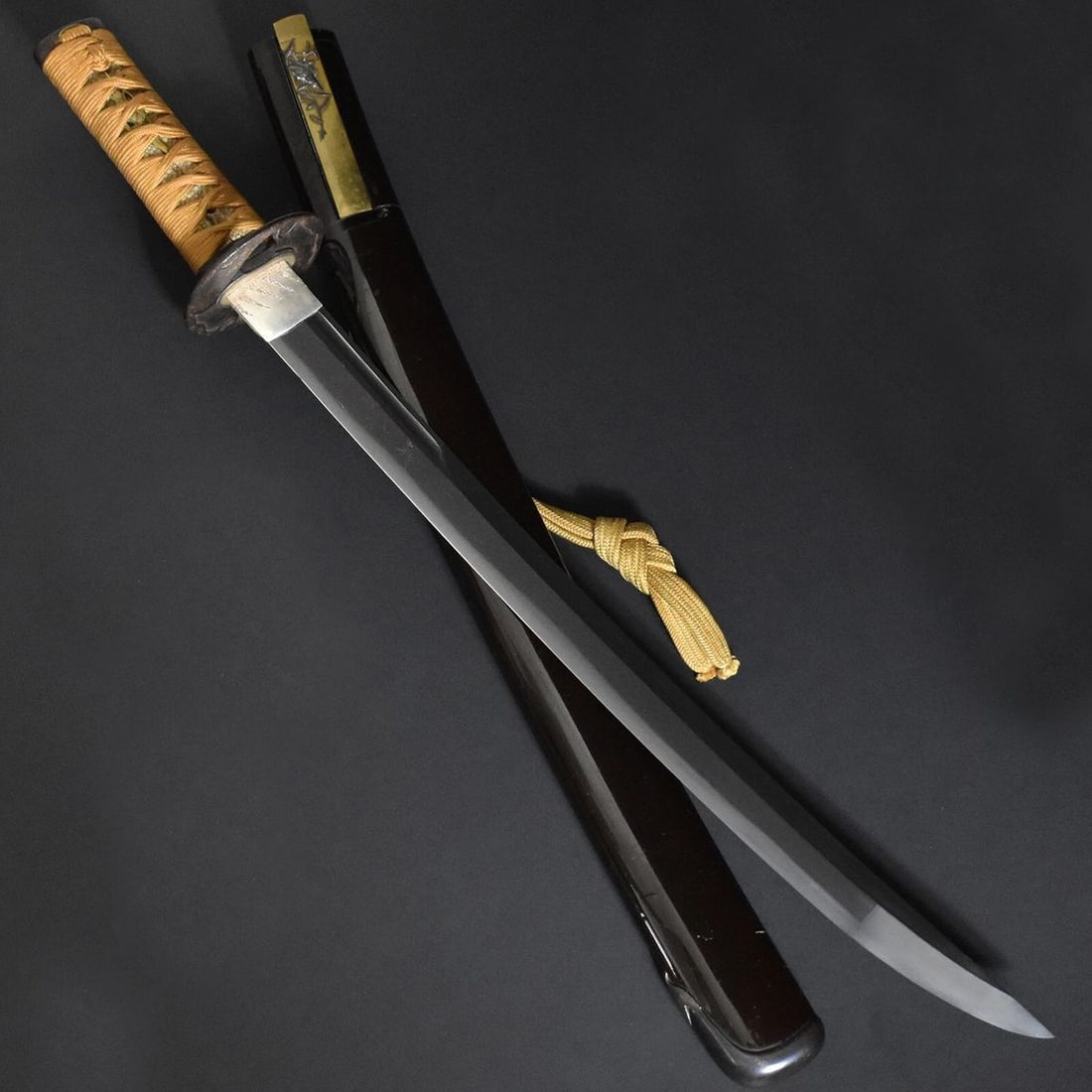 Collectible Antique Signed Weapon Japanese Katana (1 of 14)