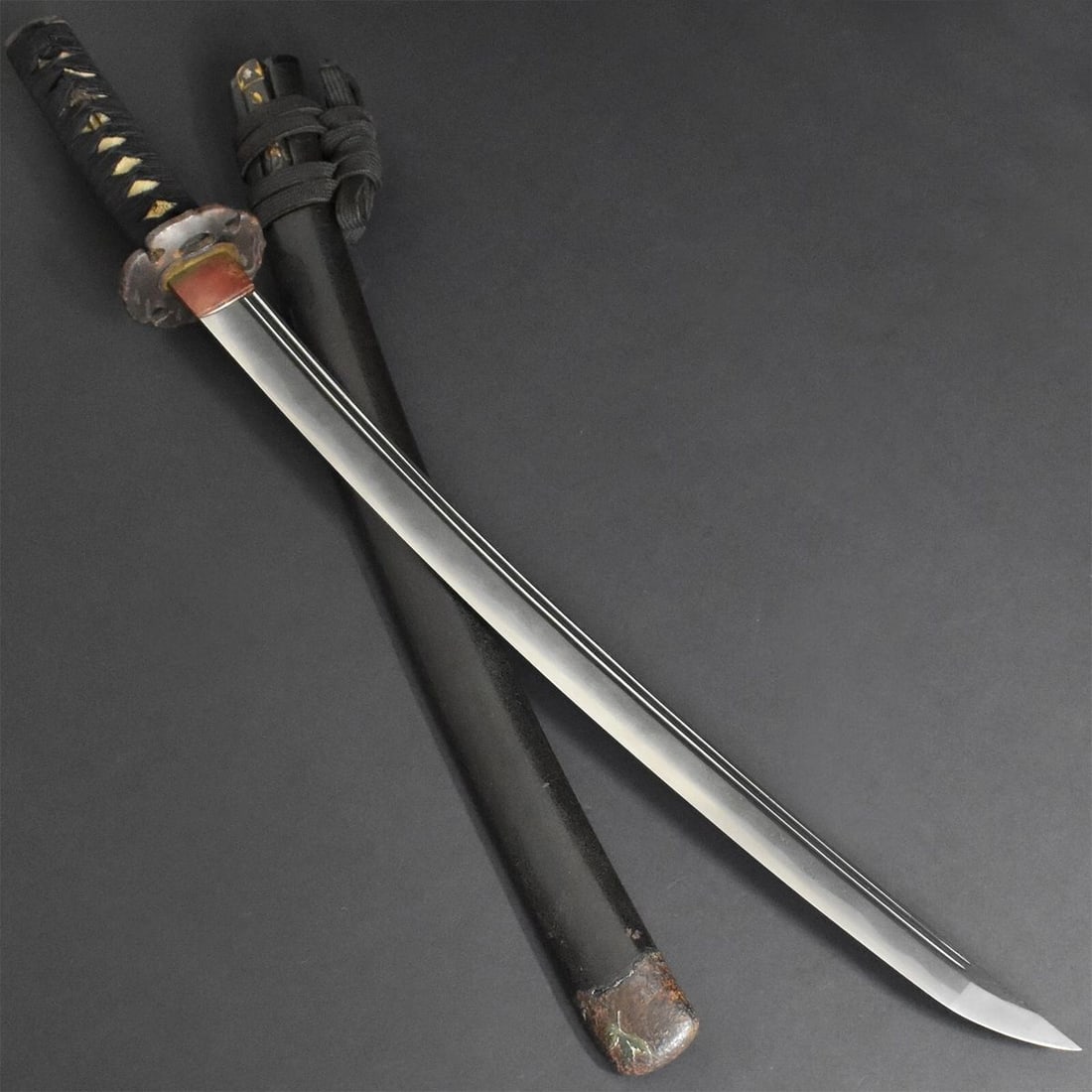 Signed Japanese Weapon Collectible Antique Katana (1 of 16)