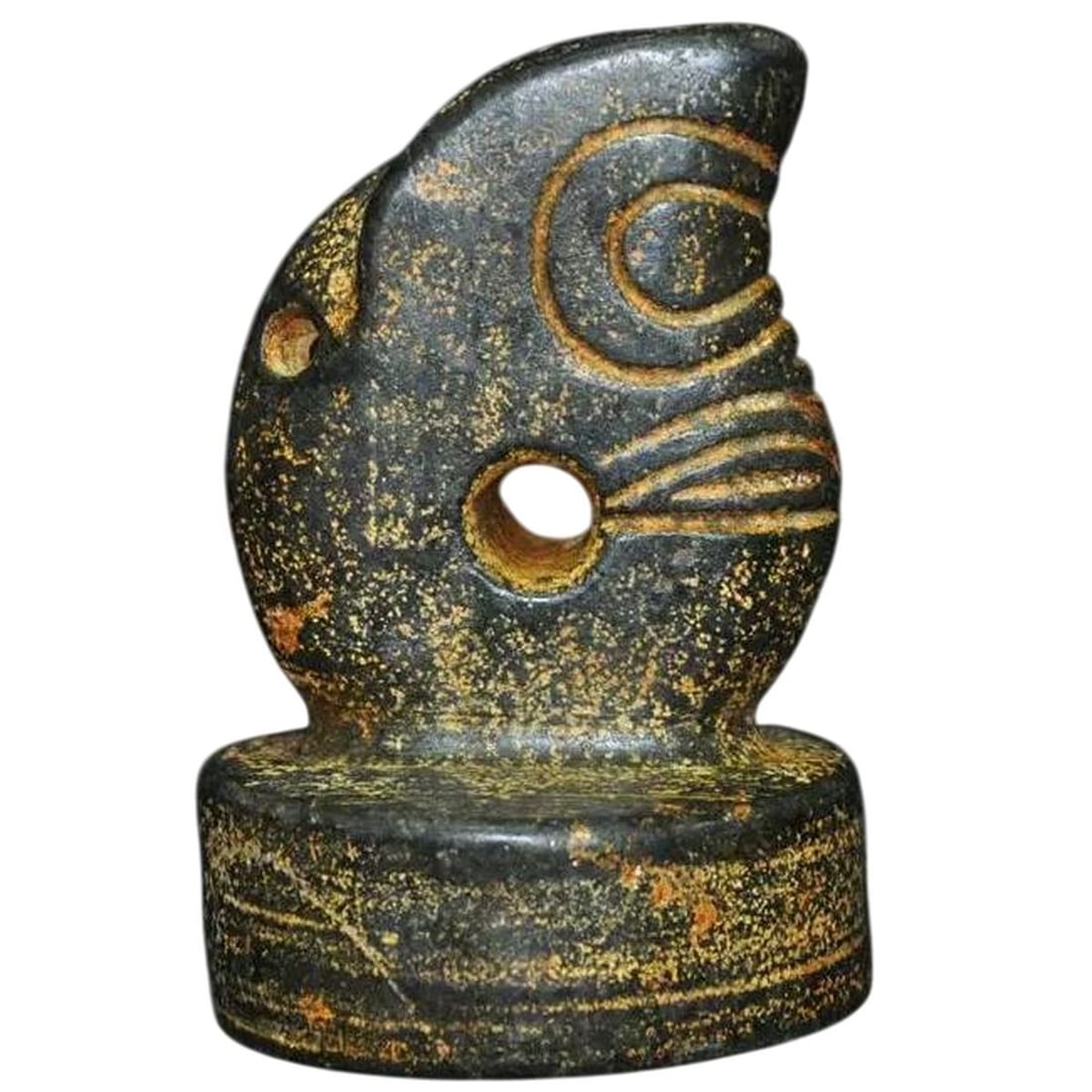 Hongshan Culture Jade Seal Intricate Carvings (1 of 6)