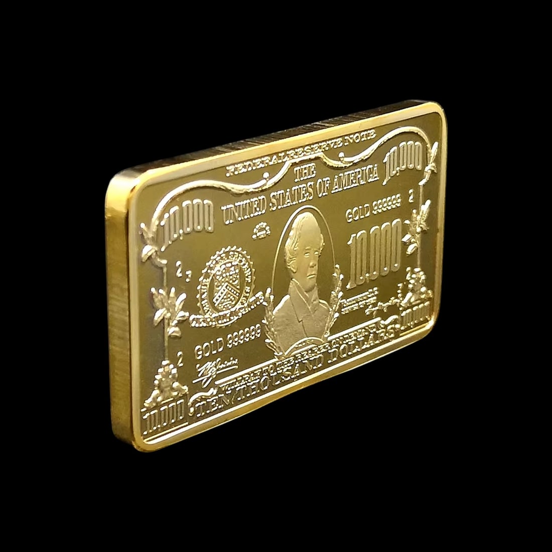 American Dollar Golden Money Bar Design Replica (1 of 4)