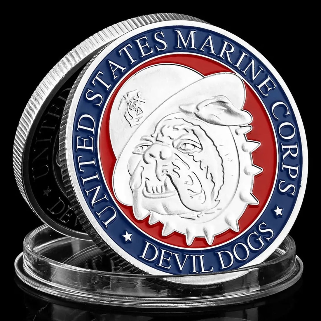 Numismatic Medal US Navy Marine Corps Replica Coin (1 of 4)