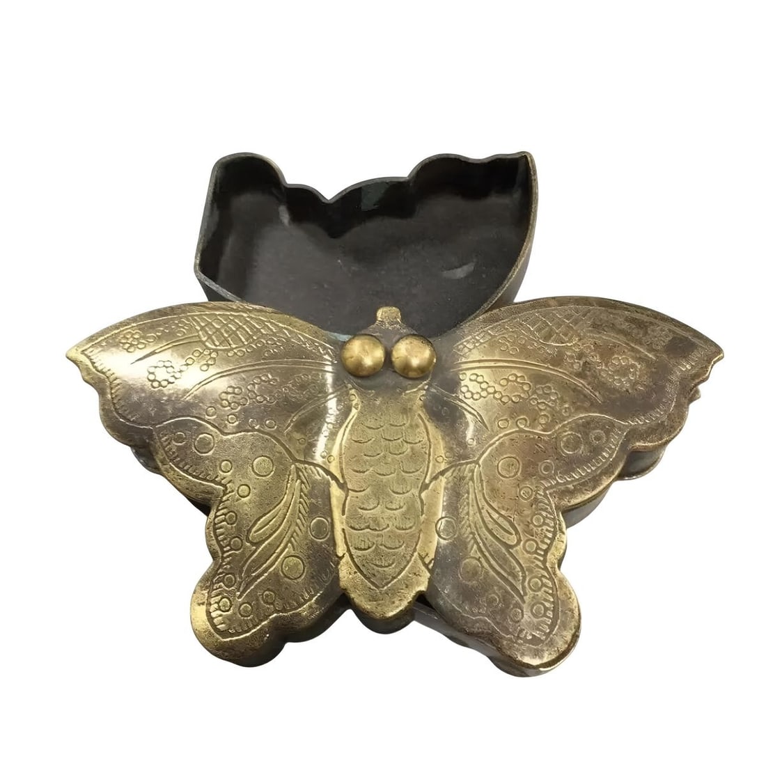 Copper Carved Ink Cartridge Box Retro-Inspired (1 of 4)