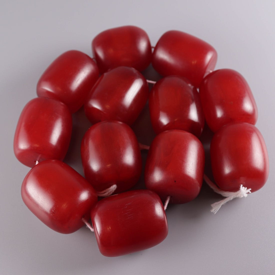 Art Deco vintage Bakelite red cherry Necklace (1 of 10)