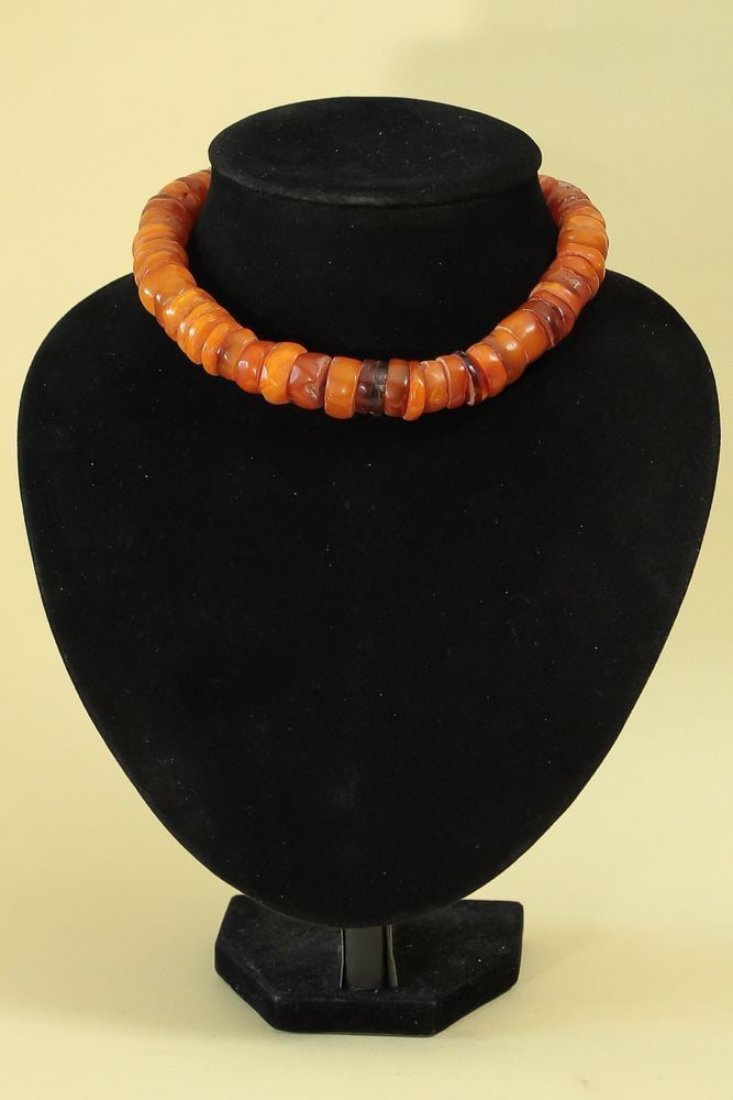 Genuine Antique Butterscotch Baltic Amber Vintage Necklace (1 of 13)