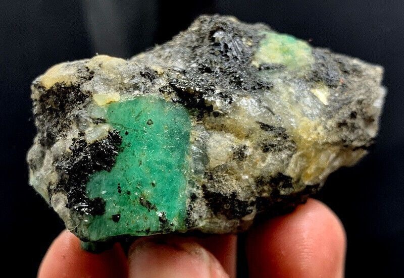 Raw rough Matrix Crystal Gemstones (1 of 4)