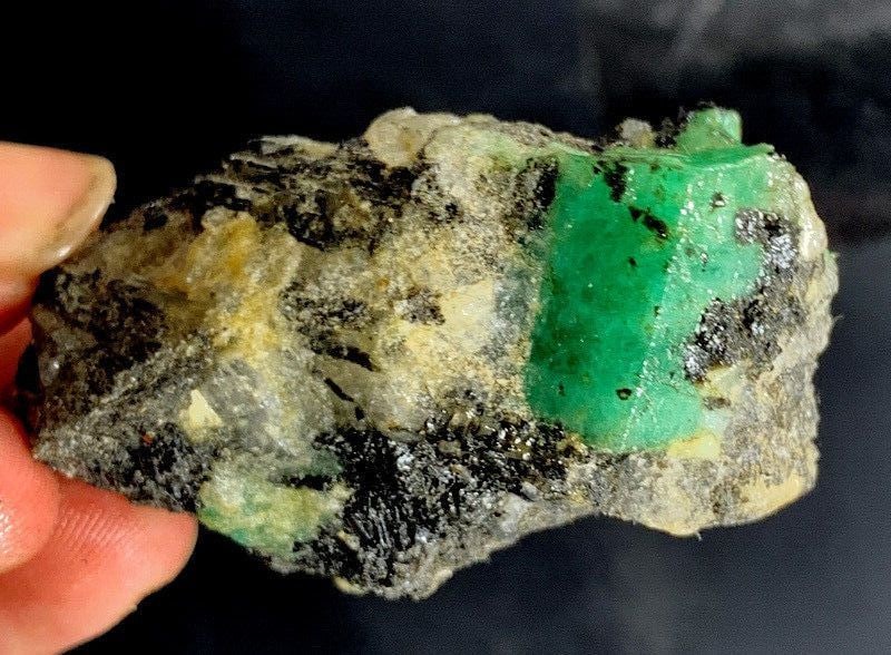 Raw rough Matrix Crystal Gemstones - 2