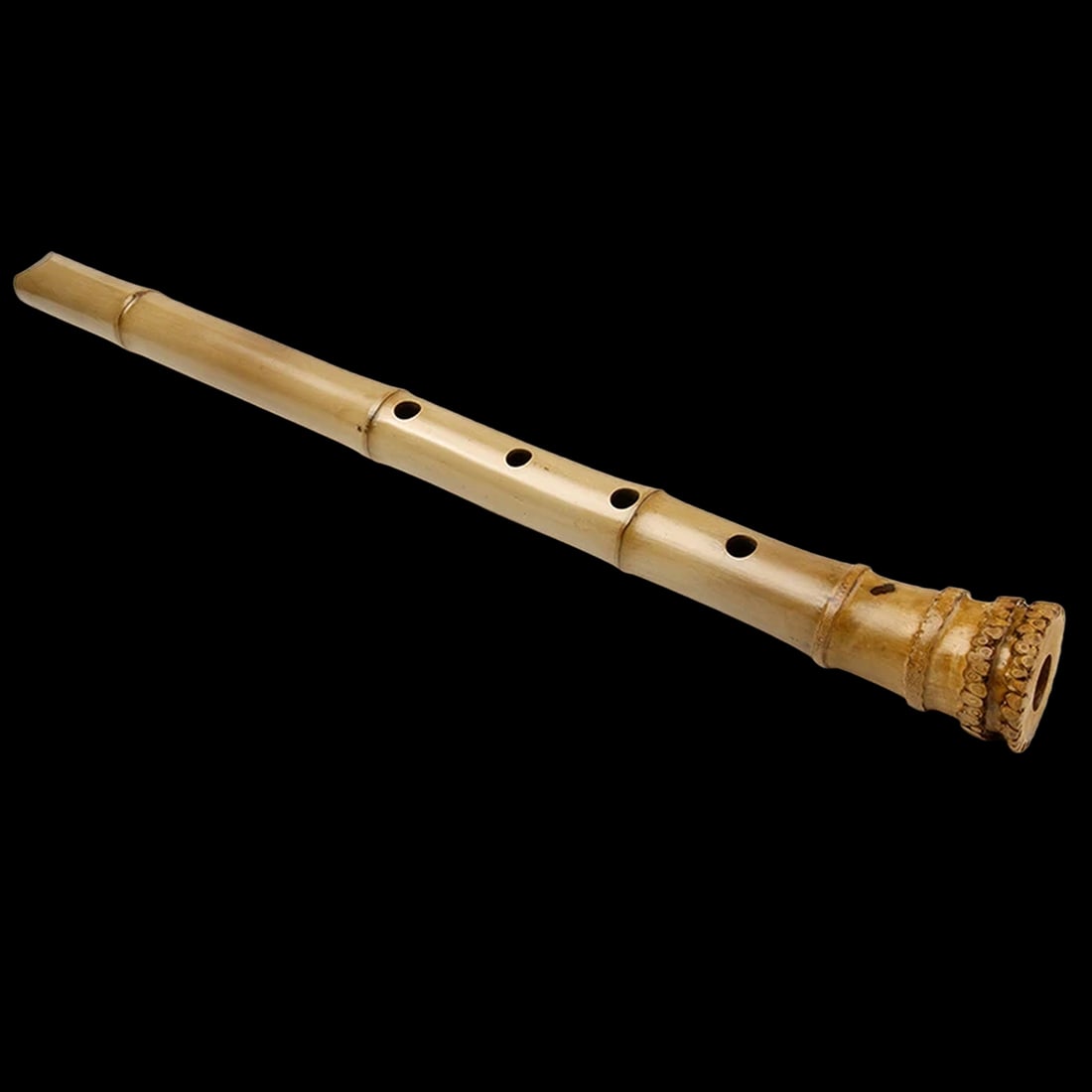 D Key Root End Bamboo Vintage Inspired Shakuhachi (1 of 5)