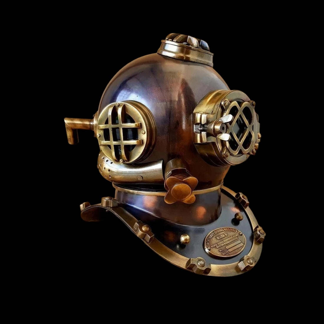 Deep Sea Explorer Heavy Steel Armor Diving Helmet (1 of 7)