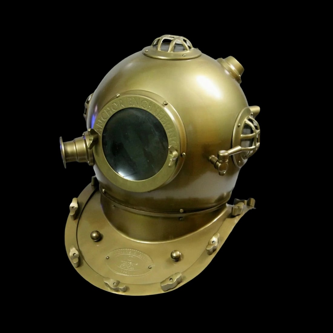US Engineering Salvage Gear Metal Diving Helmet (1 of 4)