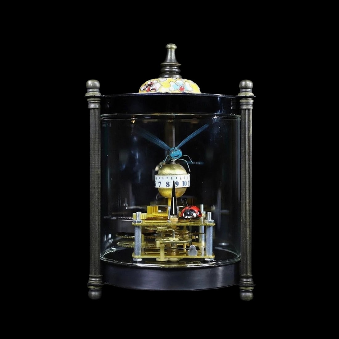 Retro Style Handwork Bronzed Mechanical Clock (1 of 6)