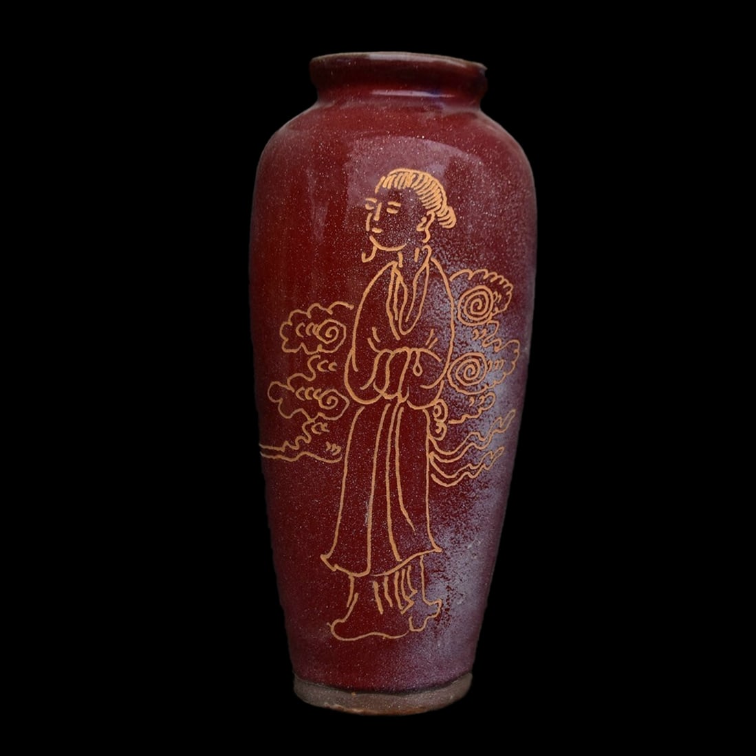 Chinese Retro Style Handwork Jun Kiln Beauty Women (1 of 8)