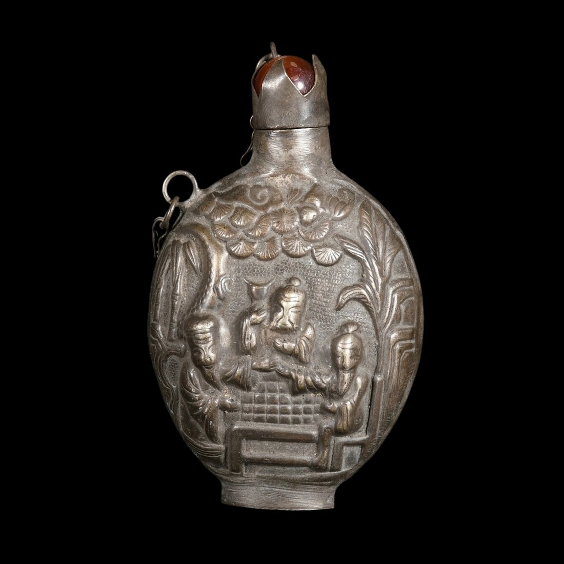 Oriental Retro Style Dynasty Motif Snuff Bottle (1 of 7)